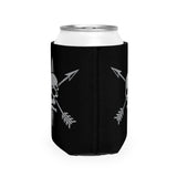 Nous Defions Insignia Can Cooler Sleeve Accessories Printify 