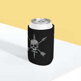Nous Defions Insignia Can Cooler Sleeve Accessories Printify 
