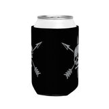 Nous Defions Insignia Can Cooler Sleeve Accessories Printify 