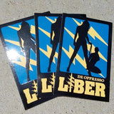 ODA De Oppresso Liber Sticker Stickers American Marauder 3-PACK 2" x 3" 