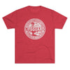 People's Pond Triblend Athletic Shirt T-Shirt Printify Tri-Blend Vintage Red L 