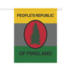 People's Republic of Pineland (PRP) - Vertical Outdoor House & Garden Banners Home Decor Printify 24.5'' × 32'' 
