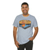 Pineland Distressed Camping Badge Athletic Fit Short Sleeve Tee T-Shirt Printify 