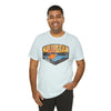 Pineland Distressed Camping Badge Athletic Fit Short Sleeve Tee T-Shirt Printify 