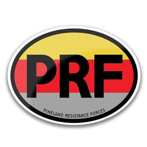 Pineland Resistance Forces Oval Travel Sticker - American Marauder