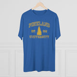 Pineland University Triblend Athletic Shirt T-Shirt Printify 