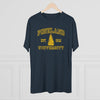 Pineland University Triblend Athletic Shirt T-Shirt Printify 