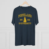 Pineland University Triblend Athletic Shirt T-Shirt Printify 