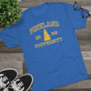 Pineland University Triblend Athletic Shirt T-Shirt Printify 