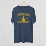 Pineland University Triblend Athletic Shirt T-Shirt Printify 