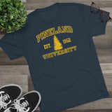 Pineland University Triblend Athletic Shirt T-Shirt Printify 