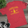 Pineland University Triblend Athletic Shirt T-Shirt Printify 