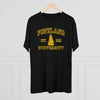 Pineland University Triblend Athletic Shirt T-Shirt Printify 