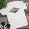 Rangers Diamond Triblend Athletic Shirt T-Shirt Printify 