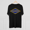 Rangers Diamond Triblend Athletic Shirt T-Shirt Printify 