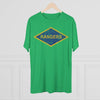 Rangers Diamond Triblend Athletic Shirt T-Shirt Printify 