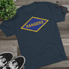 Rangers Diamond Triblend Athletic Shirt T-Shirt Printify 