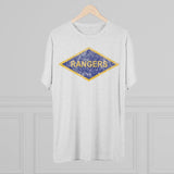 Rangers Diamond Triblend Athletic Shirt T-Shirt Printify 