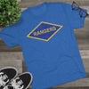 Rangers Diamond Triblend Athletic Shirt T-Shirt Printify 