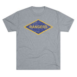 Rangers Diamond Triblend Athletic Shirt T-Shirt Printify Tri-Blend Premium Heather S 