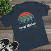 Retro Camp Mackall Nature Walk Team Triblend Athletic Shirt T-Shirt Printify 