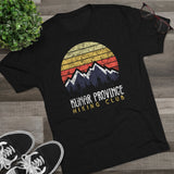 Retro Kunar Province Hiking Club Triblend Athletic Shirt T-Shirt Printify 