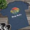 Retro Nasty Nick's Adventure Playground Triblend Athletic Shirt T-Shirt Printify 