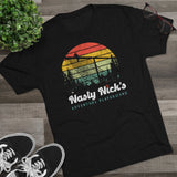 Retro Nasty Nick's Adventure Playground Triblend Athletic Shirt T-Shirt Printify 