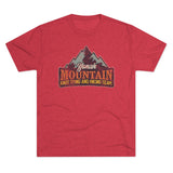 Retro Yonah Mountain Knot Typing and Hiking Team Triblend Athletic Shirt T-Shirt Printify 