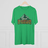 Retro Yonah Mountain Knot Typing and Hiking Team Triblend Athletic Shirt T-Shirt Printify 
