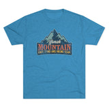 Retro Yonah Mountain Knot Typing and Hiking Team Triblend Athletic Shirt T-Shirt Printify 