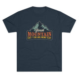 Retro Yonah Mountain Knot Typing and Hiking Team Triblend Athletic Shirt T-Shirt Printify 