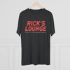 Rick's Lounge Hay Street Fayetteville Triblend Athletic Shirt T-Shirt Printify 