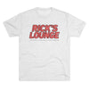 Rick's Lounge Hay Street Fayetteville Triblend Athletic Shirt T-Shirt Printify S Tri-Blend Heather White 