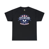 Sand Hill School for Wayward Youth Distressed - Unisex Heavy Cotton Tee T-Shirt Printify Black S 
