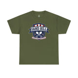 Sand Hill School for Wayward Youth Distressed - Unisex Heavy Cotton Tee T-Shirt Printify Military Green S 