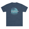 Santa Rosa Island Triblend Athletic Shirt T-Shirt Printify Tri-Blend Indigo M 