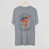 Schofield Barracks Tropical Paradise Distressed - Triblend Athletic Shirt T-Shirt Printify 