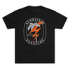 Schofield Barracks Tropical Paradise Distressed - Triblend Athletic Shirt T-Shirt Printify Tri-Blend Vintage Black S 