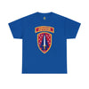 SFAB Advisor Insignia Distressed Insignia - Standard Fit Cotton Shirt T-Shirt Printify S Royal 