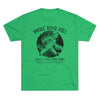 Smoke Bomb Hill Mold Inspection Distressed Insignia - Triblend Athletic Shirt T-Shirt Printify Tri-Blend Envy S 