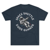 Space Shuttle Door Gunner - Triblend Athletic Shirt T-Shirt Printify S Tri-Blend Vintage Navy 