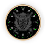 Special Forces Dive Supervisor Clock Home Decor Printify Wooden Black 10"