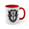 Special Forces Insignia Accent Coffee Mug, 11oz Mug Printify 