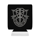 Special Forces Insignia Can Cooler Sleeve Accessories Printify 