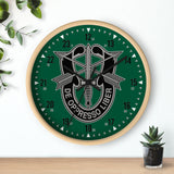 Special Forces Insignia Wall Clock Home Decor Printify 