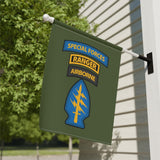 Special Forces Ranger Triple Threat - Vertical Outdoor House & Garden Banners Home Decor Printify 