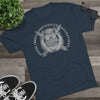 Special Forces Underwater Operations Combat Diver Distressed Insignia - Triblend Athletic Shirt T-Shirt Printify 