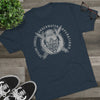 Special Forces Underwater Operations Dive Supervisor Distressed Insignia - Triblend Athletic Shirt T-Shirt Printify 