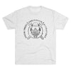 Special Forces Underwater Operations Dive Supervisor Distressed Insignia - Triblend Athletic Shirt T-Shirt Printify Tri-Blend Heather White S 